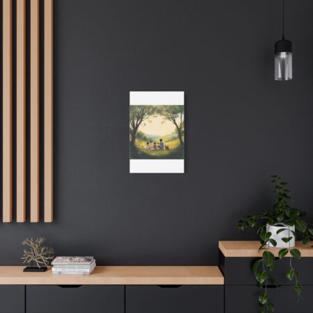 Serene Family Canvas Art, Family Wall Decor, Nature Artwork, Home Gallery, Gift for Parents, Personalized Home Decor - Image 150