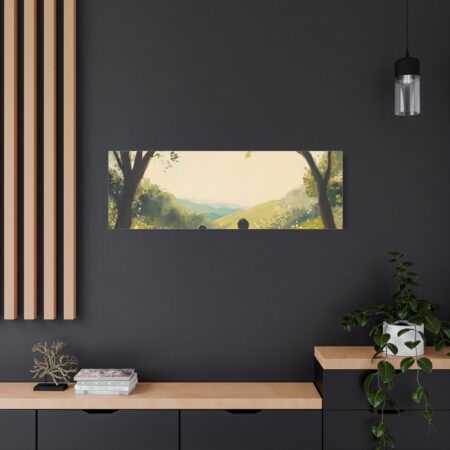 Serene Family Canvas Art, Family Wall Decor, Nature Artwork, Home Gallery, Gift for Parents, Personalized Home Decor - Image 86