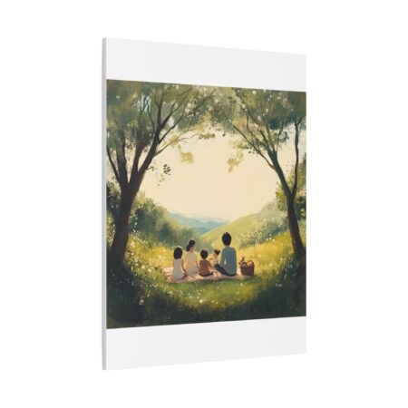 Serene Family Canvas Art, Family Wall Decor, Nature Artwork, Home Gallery, Gift for Parents, Personalized Home Decor - Image 204