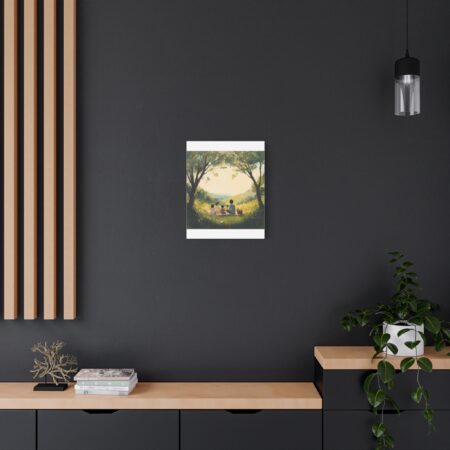 Serene Family Canvas Art, Family Wall Decor, Nature Artwork, Home Gallery, Gift for Parents, Personalized Home Decor - Image 146