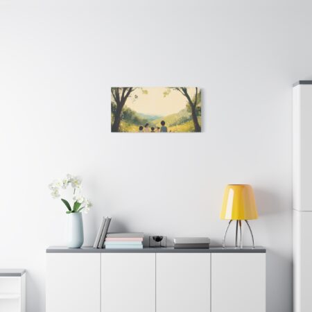 Serene Family Canvas Art, Family Wall Decor, Nature Artwork, Home Gallery, Gift for Parents, Personalized Home Decor - Image 53