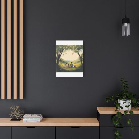 Serene Family Canvas Art, Family Wall Decor, Nature Artwork, Home Gallery, Gift for Parents, Personalized Home Decor - Image 158