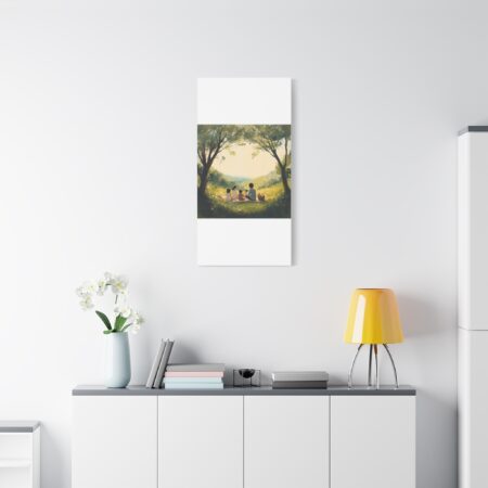 Serene Family Canvas Art, Family Wall Decor, Nature Artwork, Home Gallery, Gift for Parents, Personalized Home Decor - Image 169