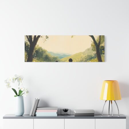 Serene Family Canvas Art, Family Wall Decor, Nature Artwork, Home Gallery, Gift for Parents, Personalized Home Decor - Image 85