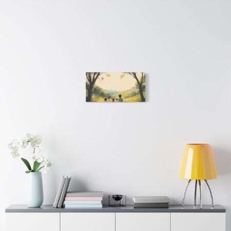 Serene Family Canvas Art, Family Wall Decor, Nature Artwork, Home Gallery, Gift for Parents, Personalized Home Decor - Image 28