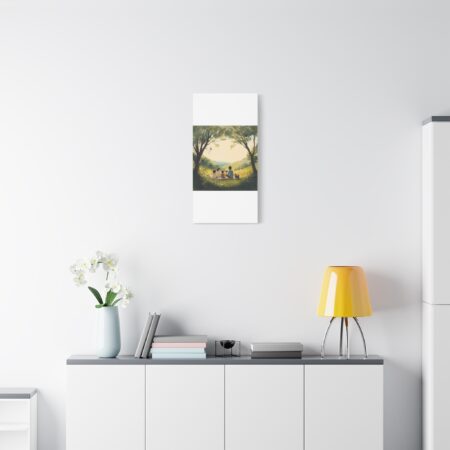Serene Family Canvas Art, Family Wall Decor, Nature Artwork, Home Gallery, Gift for Parents, Personalized Home Decor - Image 141