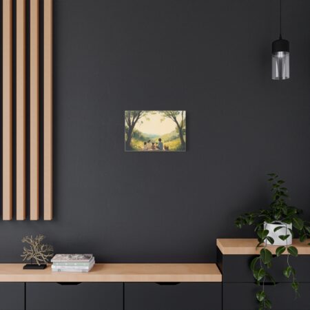 Serene Family Canvas Art, Family Wall Decor, Nature Artwork, Home Gallery, Gift for Parents, Personalized Home Decor - Image 24