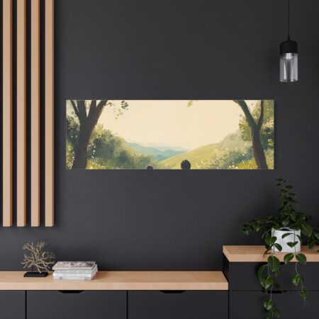 Serene Family Canvas Art, Family Wall Decor, Nature Artwork, Home Gallery, Gift for Parents, Personalized Home Decor - Image 102