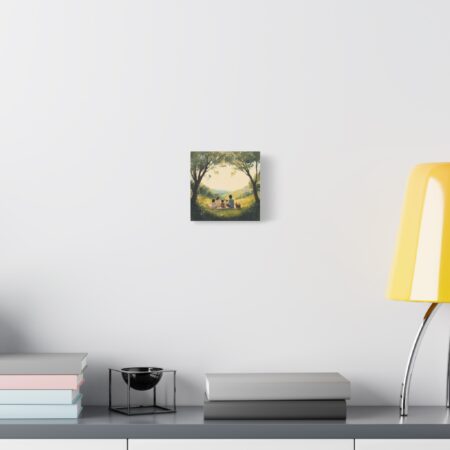 Serene Family Canvas Art, Family Wall Decor, Nature Artwork, Home Gallery, Gift for Parents, Personalized Home Decor - Image 213