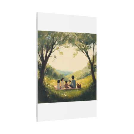 Serene Family Canvas Art, Family Wall Decor, Nature Artwork, Home Gallery, Gift for Parents, Personalized Home Decor - Image 207