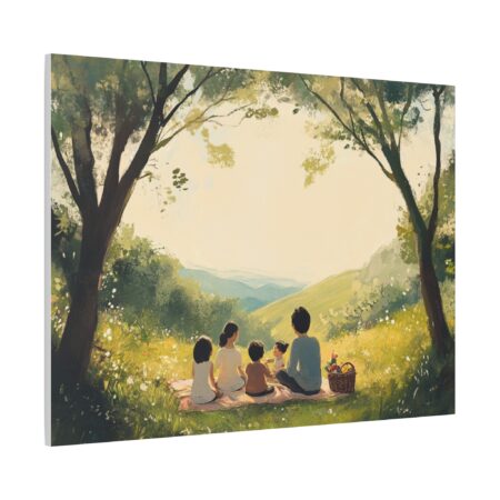 Serene Family Canvas Art, Family Wall Decor, Nature Artwork, Home Gallery, Gift for Parents, Personalized Home Decor - Image 95