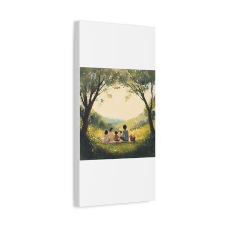 Serene Family Canvas Art, Family Wall Decor, Nature Artwork, Home Gallery, Gift for Parents, Personalized Home Decor - Image 119