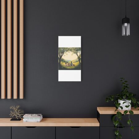 Serene Family Canvas Art, Family Wall Decor, Nature Artwork, Home Gallery, Gift for Parents, Personalized Home Decor - Image 142