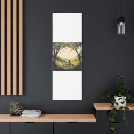 Serene Family Canvas Art, Family Wall Decor, Nature Artwork, Home Gallery, Gift for Parents, Personalized Home Decor - Image 174